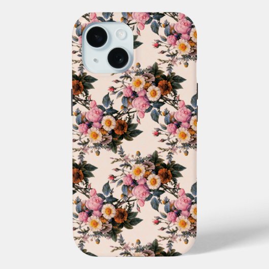 iPad-Fall für hübsche Blume Case-Mate iPhone Hülle (Rückseite)
