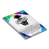 IPAD-FALL "Gamer" Notizblock (Rechte Seite)