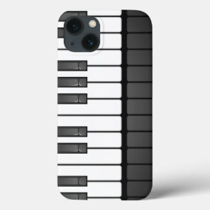 iPad-Gehäuse für die Tastatur in Schwarz und Weiß iPhone 13 Hülle