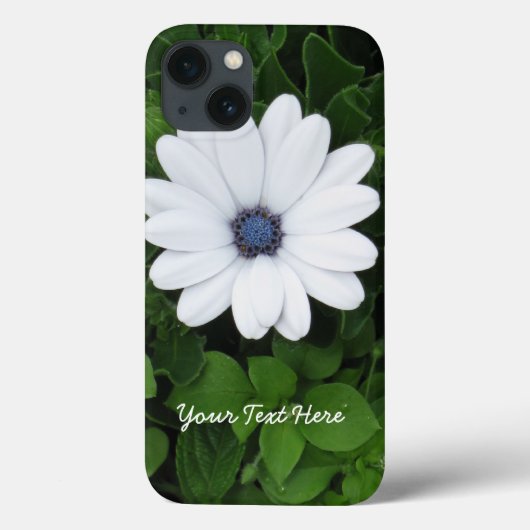 iPad-Gehäuse mit weißer Blume Case-Mate iPhone Hülle (Rückseite)