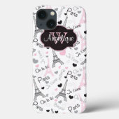 iPad Hülle | Paris | Eiffelturm | Herz (Rückseite)