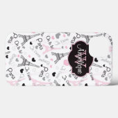 iPad Hülle | Paris | Eiffelturm | Herz (Rückseite (Horizontal))