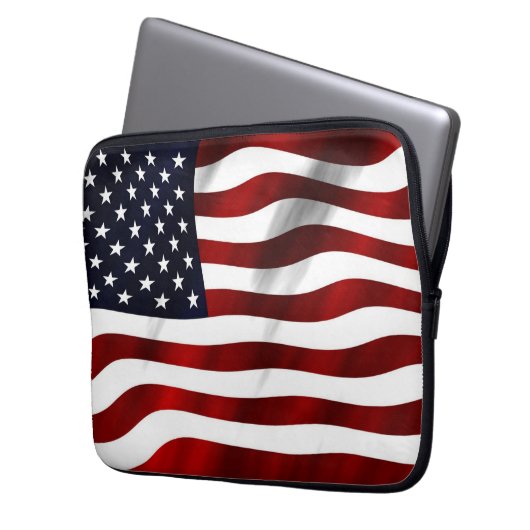 iPad Mini Cover mit amerikanischer Flagge (Vorderseite Links)