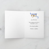 IPad Save the Date Karte (Innenseite)