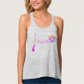 iPaddle Hibiskus Tank Top (Vorderseite)