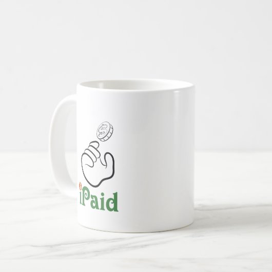 ipaid kaffeetasse (Vorderseite Links)