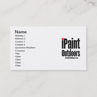 iPaintOutdoors Karte