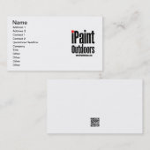 iPaintOutdoors Karte (Vorne/Hinten)