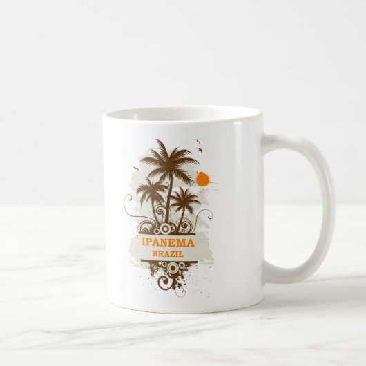 Ipanema Brasilien Kaffeetasse (Rechts)