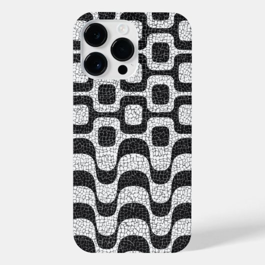 Ipanema / Copacabana Boardwalk iPhone Hülle (Rückseite)