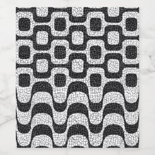 Ipanema / Copacabana Boardwalk Weinetikett (Einzelnes Label)