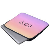 Ipanema Cornflower Blue Laptopschutzhülle (Vorne Knopf)