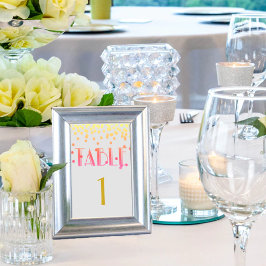 Ipanema Flamingo Polka Dot Dusche Tischnummer