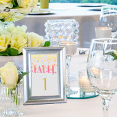 Ipanema Flamingo Polka Dot Dusche Tischnummer