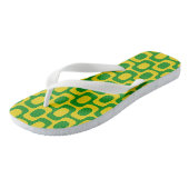 Ipanema-Gehmuster, Strandmuster, Brasilien Badesandalen (Schrägansicht)