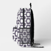 Ipanema-Gehmuster, Strandmuster, Brasilien Bedruckter Rucksack (Rechts)