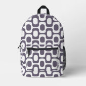 Ipanema-Gehmuster, Strandmuster, Brasilien Bedruckter Rucksack (Vorderseite)