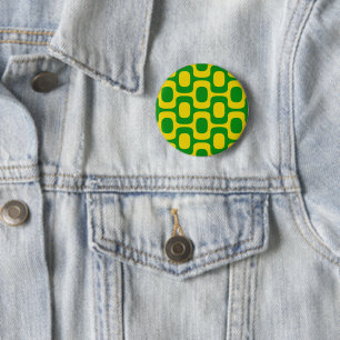 Ipanema-Gehmuster, Strandmuster, Brasilien Button