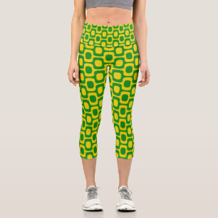 Ipanema-Gehmuster, Strandmuster, Brasilien Capri Leggings