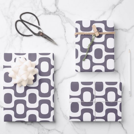 Ipanema-Gehmuster, Strandmuster, Brasilien Geschenkpapier Set (Vorderseite)