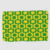 Ipanema-Gehmuster, Strandmuster, Brasilien Golfhandtuch (Horizontal)