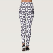 Ipanema-Gehmuster, Strandmuster, Brasilien Leggings (Rückseite)