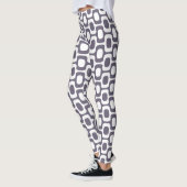 Ipanema-Gehmuster, Strandmuster, Brasilien Leggings (Links)