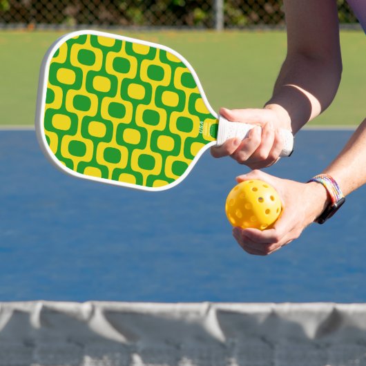 Ipanema-Gehmuster, Strandmuster, Brasilien Pickleball Schläger (InSitu)