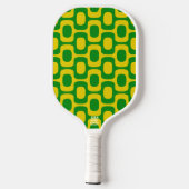 Ipanema-Gehmuster, Strandmuster, Brasilien Pickleball Schläger (Rückseite)