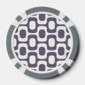 Ipanema-Gehmuster, Strandmuster, Brasilien Pokerchips (Rückseite)