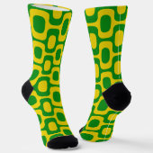 Ipanema-Gehmuster, Strandmuster, Brasilien Socken (Gewinkelt)