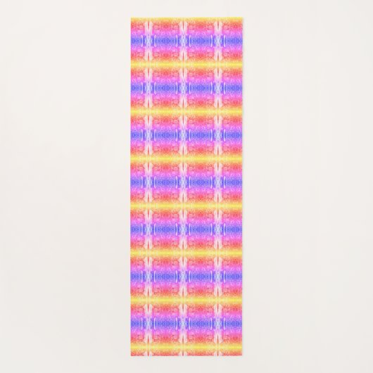 Ipanema Kariert Yogamatte (Rückseite)