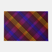 Ipanema kreist über schwarze, quer ausgerichtete Q Fußmatte (Vorderseite)