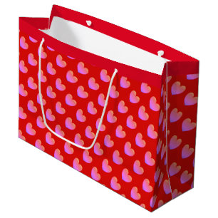 Ipanema Pink Hearts Große Geschenktüte