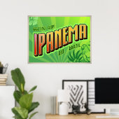 IPANEMA-Plakat Poster (Heimbüro)