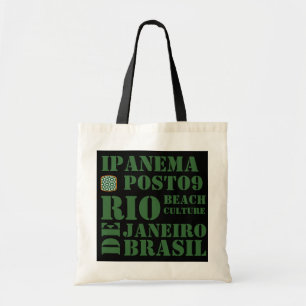 Ipanema, Posto 9, Strandkultur Tragetasche
