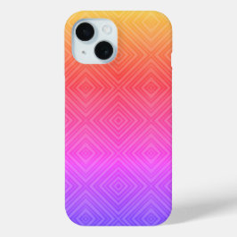 Ipanema Rainbow Hypnotic Diamond Modern Pop Art Case-Mate iPhone Hülle