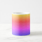 Ipanema Rainbow Hypnotic Diamond Modern Pop Art Kaffeetasse (Mittel)