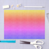 Ipanema Rainbow Hypnotic Diamond Modern Pop Art Seidenpapier (Handwerk)