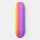 Ipanema Rainbow Hypnotic Diamond Modern Pop Art Skateboard (Vorderseite)