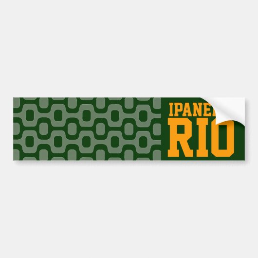 Ipanema-Ride für Autos Autoaufkleber (Vorne)