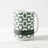 Ipanema, rio de janeiro, Bürgersteig Kaffeetasse (VorderseiteRechts)