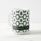 Ipanema, rio de janeiro, Bürgersteig Kaffeetasse (Vorderseite Links)