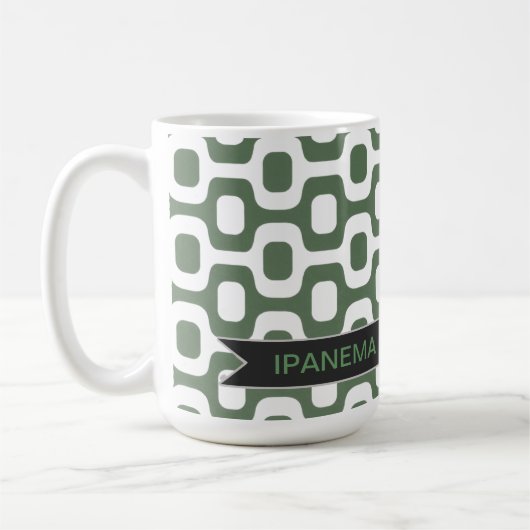 Ipanema, rio de janeiro, Bürgersteig Kaffeetasse (Links)