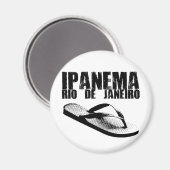 Ipanema, Rio de Janeiro Magnet (Vorderseite/Rückseite)