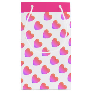 Ipanema rosa Herzen Kleine Geschenktüte