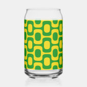 Ipanema Sidewalk Pattern, Beach Pattern, Brasilien Dosenglas (Vorderseite)