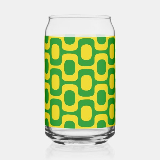 Ipanema Sidewalk Pattern, Beach Pattern, Brasilien Dosenglas (Vorderseite)
