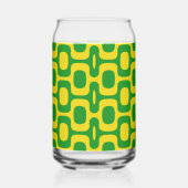 Ipanema Sidewalk Pattern, Beach Pattern, Brasilien Dosenglas (Rechts)