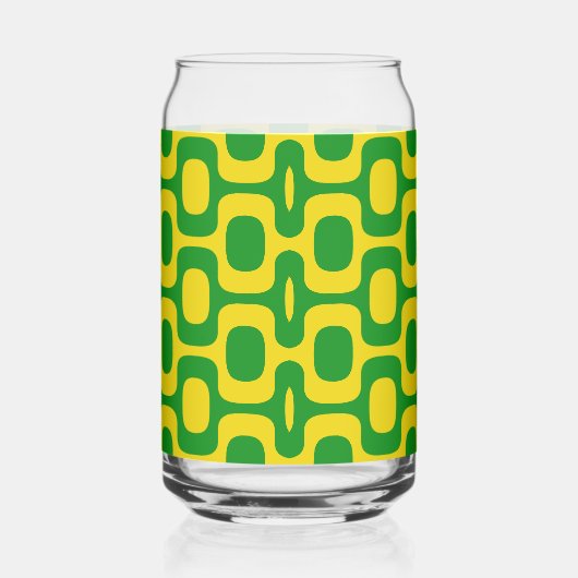 Ipanema Sidewalk Pattern, Beach Pattern, Brasilien Dosenglas (Rechts)